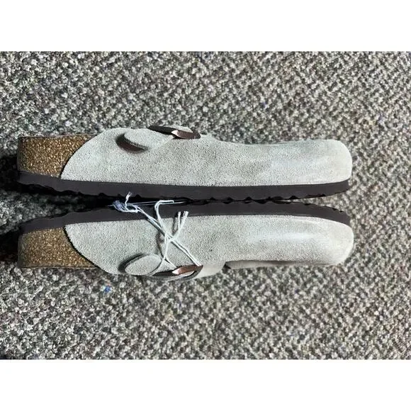 Birkenstock Boston BS Taupe Narrow Fit Womens 9 (US), Mens 7 (US), New - Picture 10 of 12